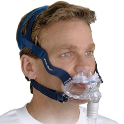 Man wearing Hybrid CPAP Mask