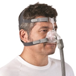 Man wearing Nasal CPAP Mask
